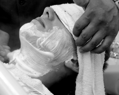 HOT TOWEL SHAVE