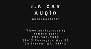 J.A Car Audio
