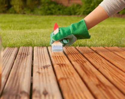 DECK STAINING SERVICES