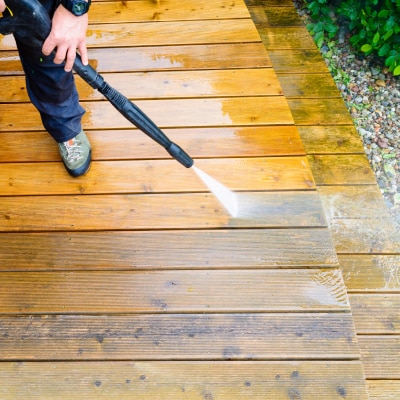 DECK CLEANING