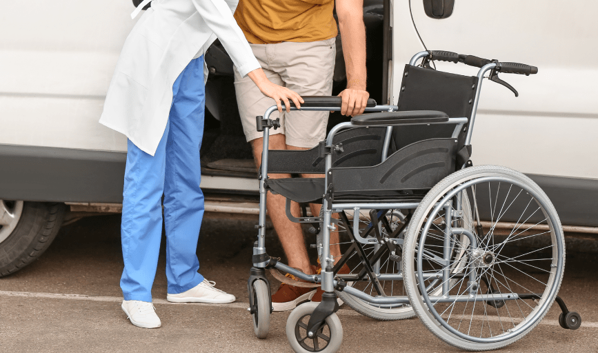 HOSPITAL DISCHARGE TRANSPORT