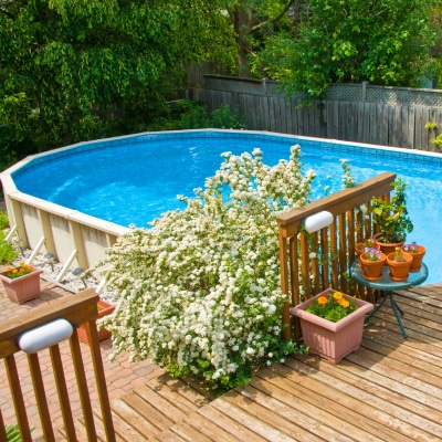 ABOVE-GROUND POOL INSTALLATION
