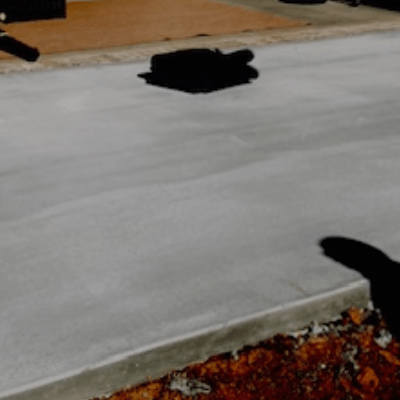 PATIO SLAB INSTALLATION