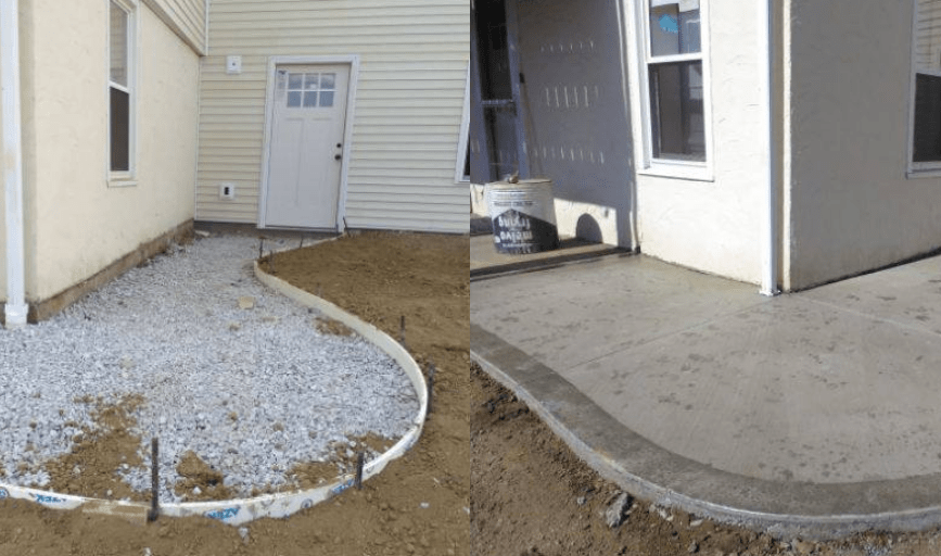 CONCRETE PATIO