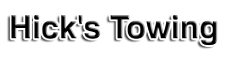 Hick's Towing 
