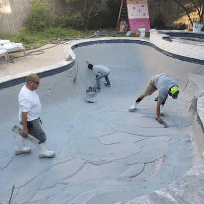 POOL PLASTERING