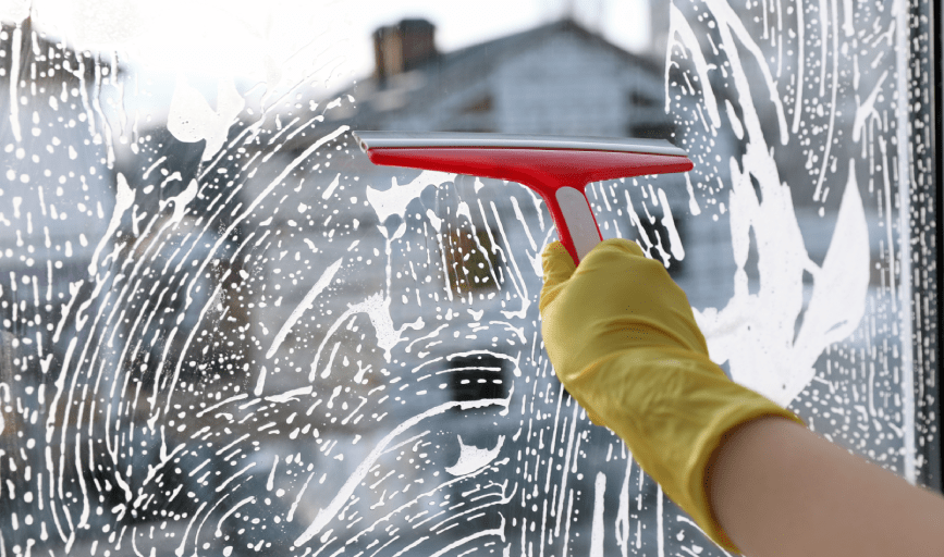 INTERIOR WINDOW CLEANING