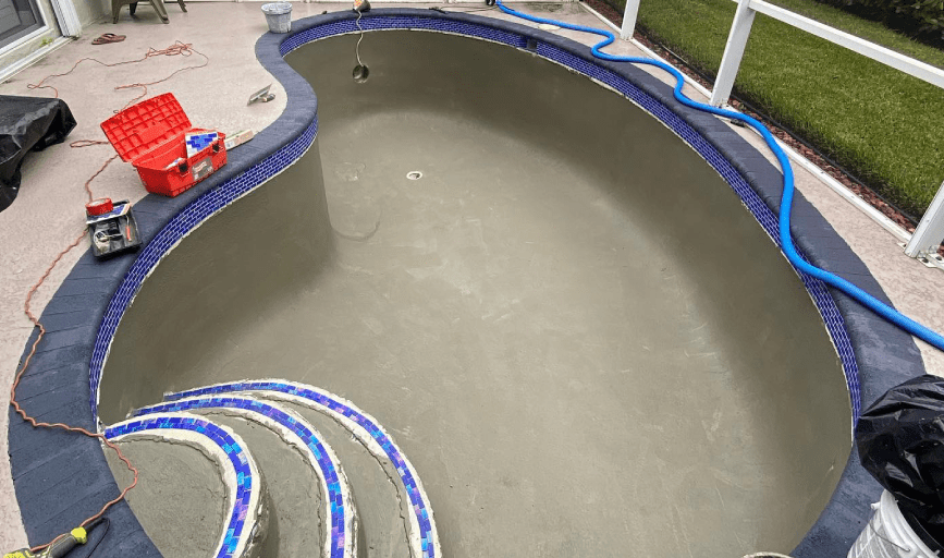 POOL TILE INSTALLATION