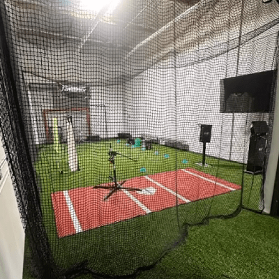 INDOOR BATTING CAGES