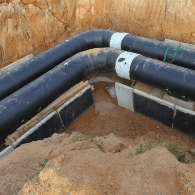 DRAIN LINE INSTALLATION
