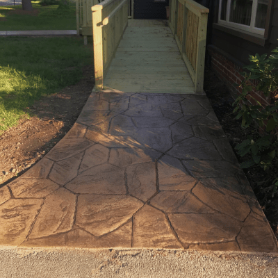 STAMPED CONCRETE