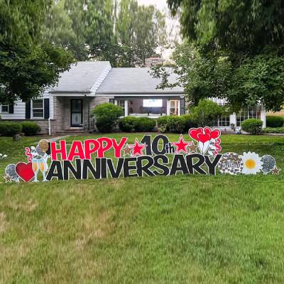ANNIVERSARY SIGN RENTAL