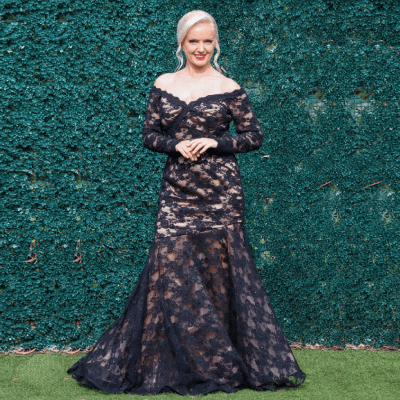 CUSTOM EVENING GOWN