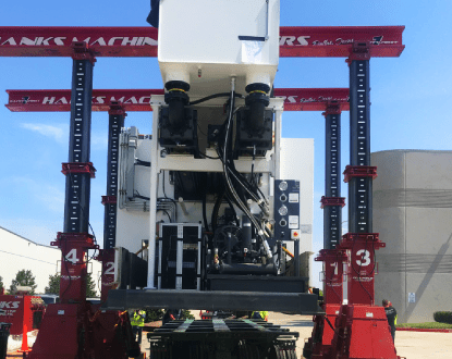 INJECTION MOLDING MACHINE MOVERS