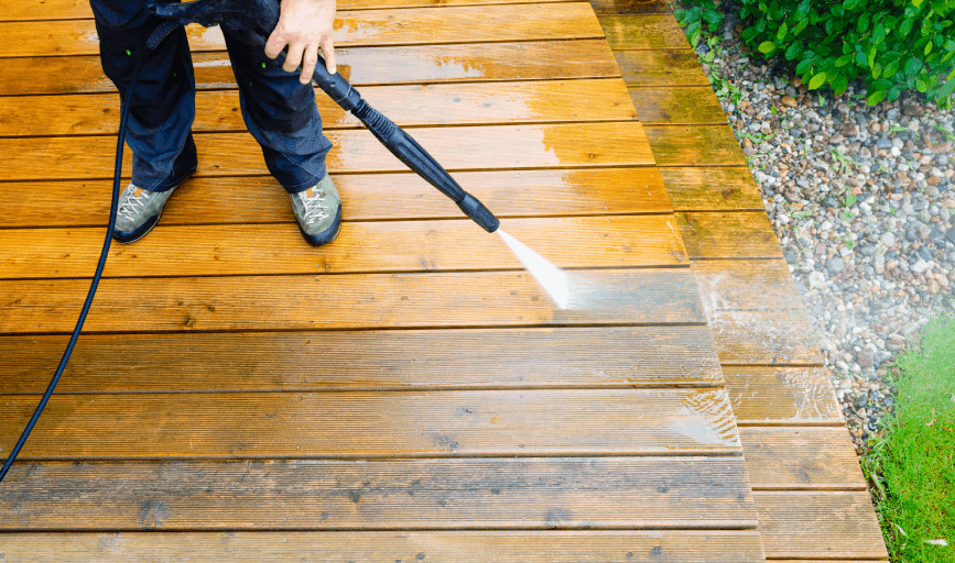 DECK CLEANING