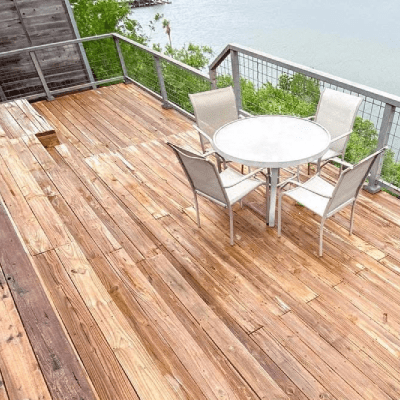 DECK CLEANING