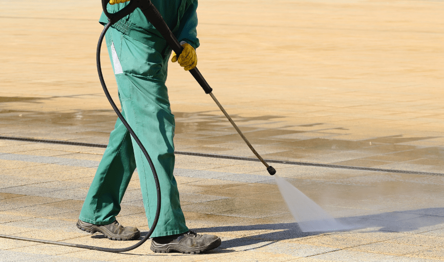 CONCRETE CLEANING