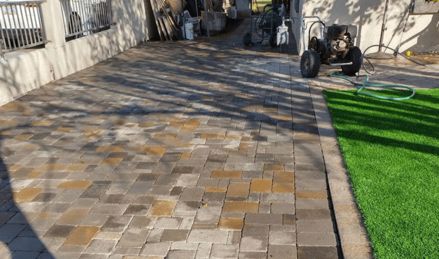 PAVER INSTALLATION