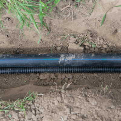 UNDERGROUND DOWNSPOUT EXTENSIONS