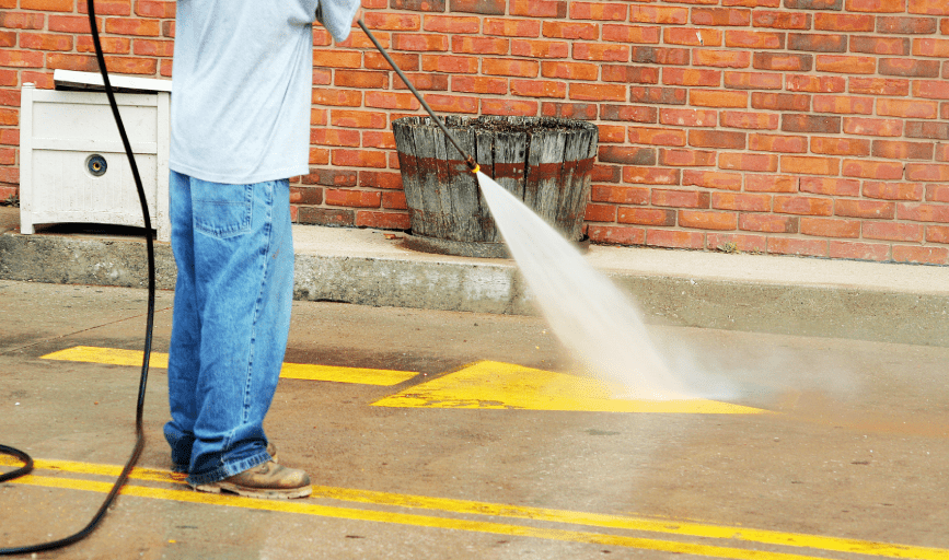 DRIVEWAY PRESSURE WASHING