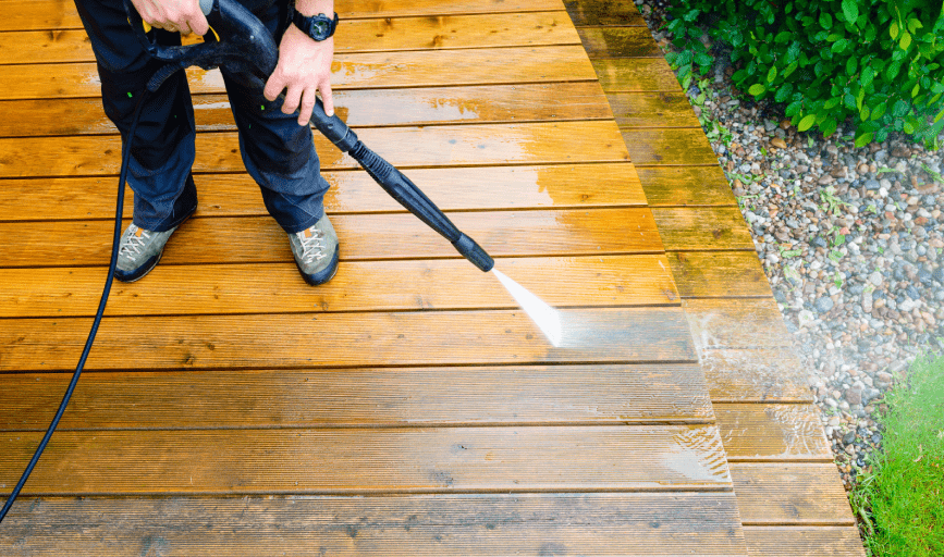 DECK PRESSURE WASHING