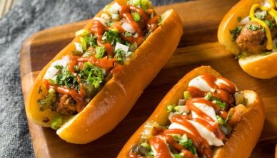 The Diva's Vegan Hot Dog
