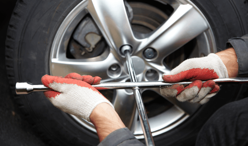 FLAT TIRE REPLACEMENT