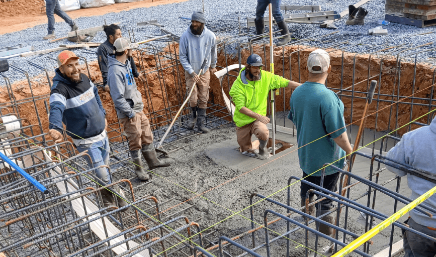 CONCRETE INSTALLATION