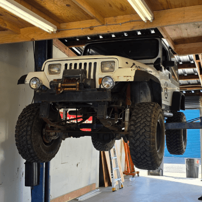 SUSPENSION LIFT INSTALLATION