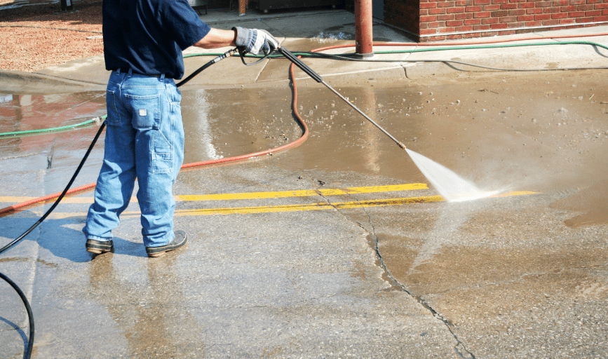 CONCRETE CLEANING