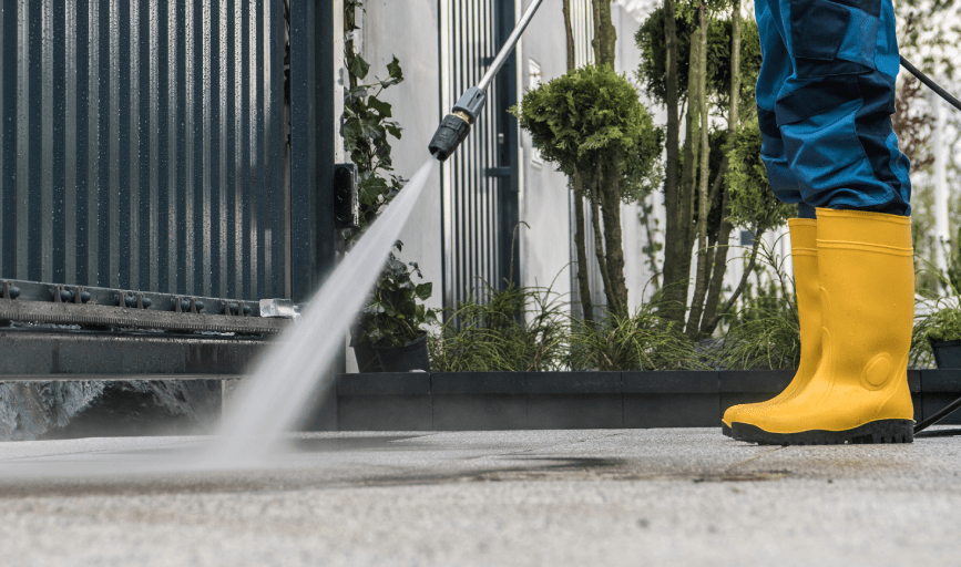 DRIVEWAY PRESSURE WASHING