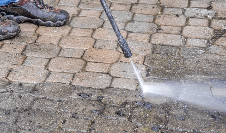 BRICK PRESSURE WASHING