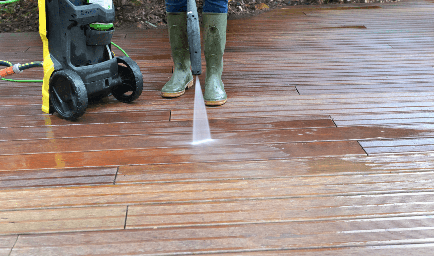 DECK CLEANING