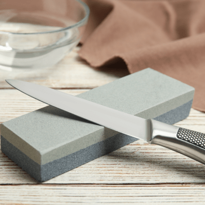 STAINLESS STEEL KNIFE SHARPENING