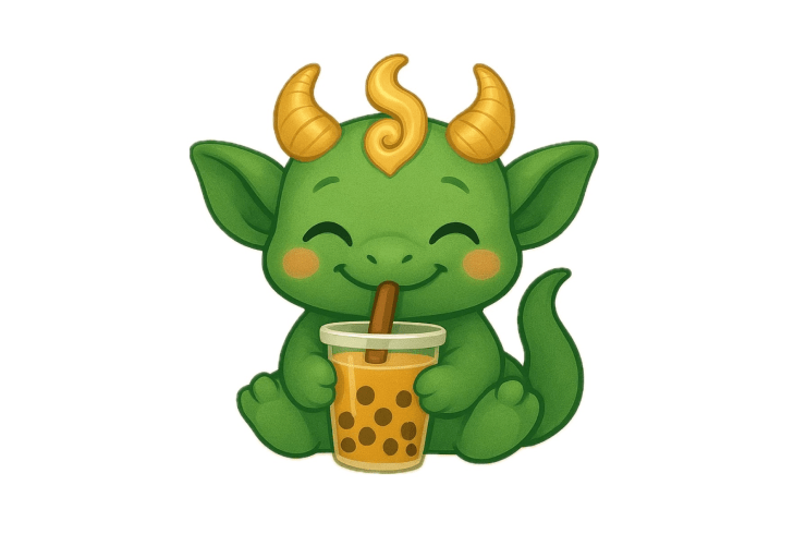 Jade Dragon Bubble Tea