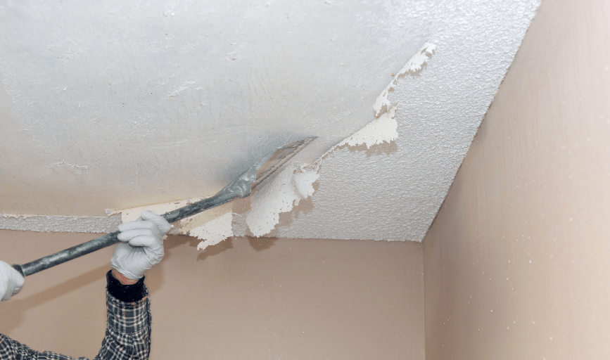 POPCORN CEILING REMOVAL