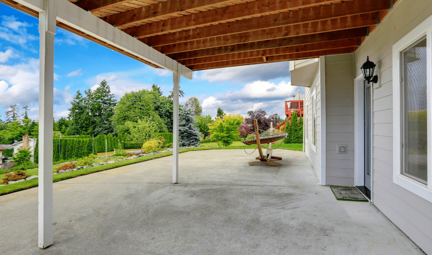 CONCRETE PATIO INSTALLATION