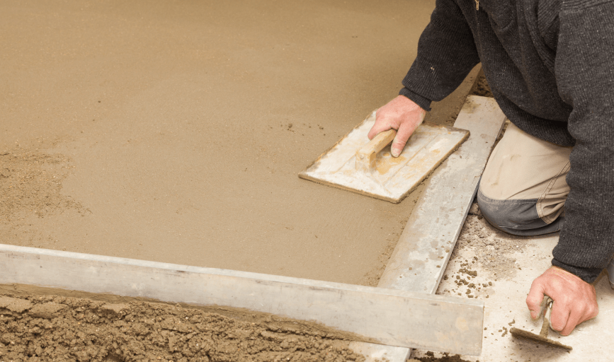 CONCRETE SLAB INSTALLATION