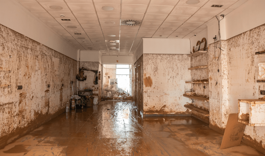 FLOODED BASEMENT CLEANUP