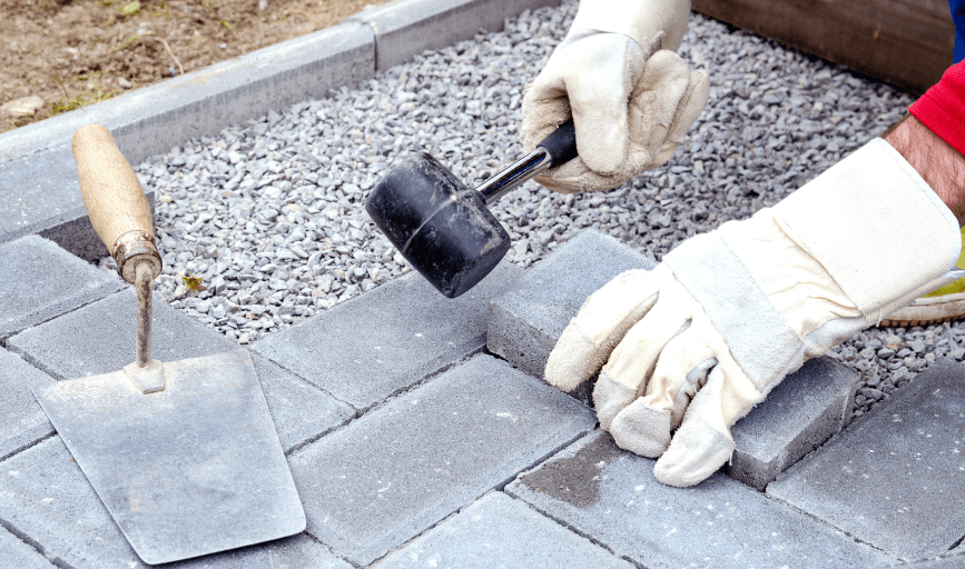 PAVER INSTALLATION
