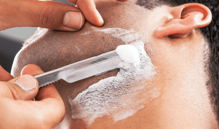 STRAIGHT RAZOR SHAVE