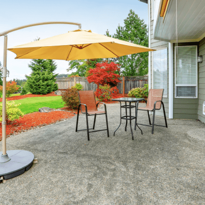 CONCRETE PATIO INSTALLATION