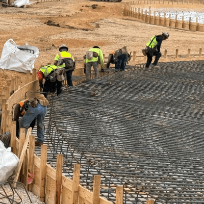 POST-TENSION CABLE INSTALLATION