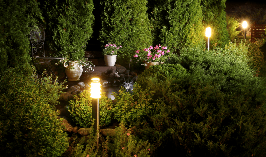 LANDSCAPE LIGHTING INSTALLATION