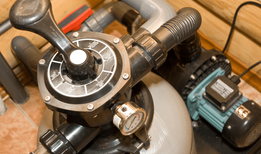 POOL FILTER CLEANING