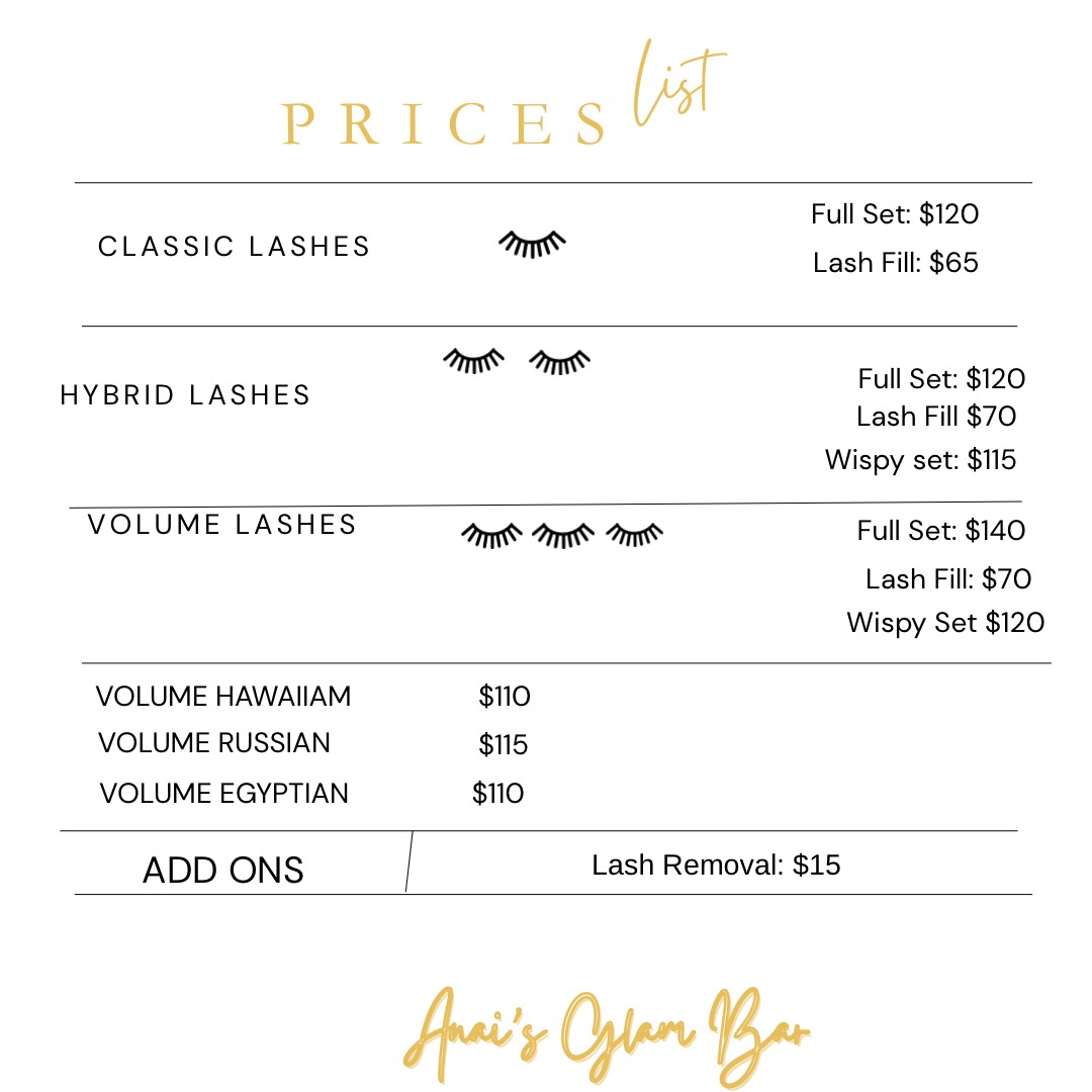 Price List 1