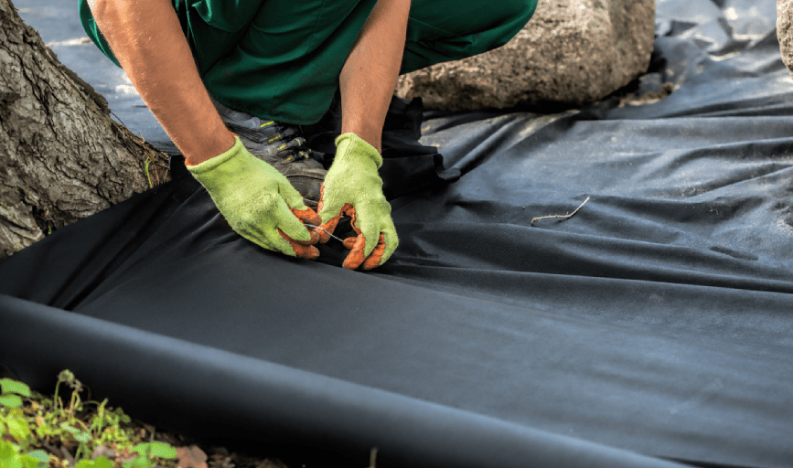 WEED BARRIER INSTALLATION