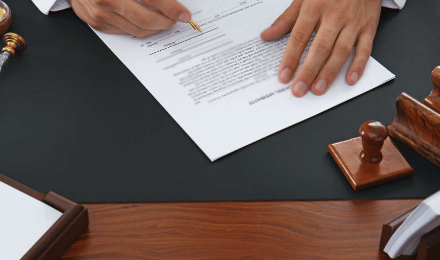 ESTATE DOCUMENT NOTARIZATION