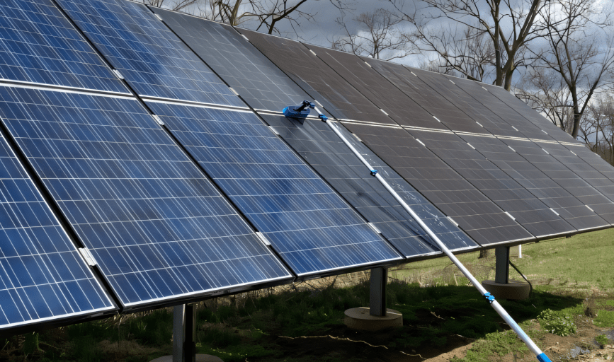 GROUND SOLAR CLEANING