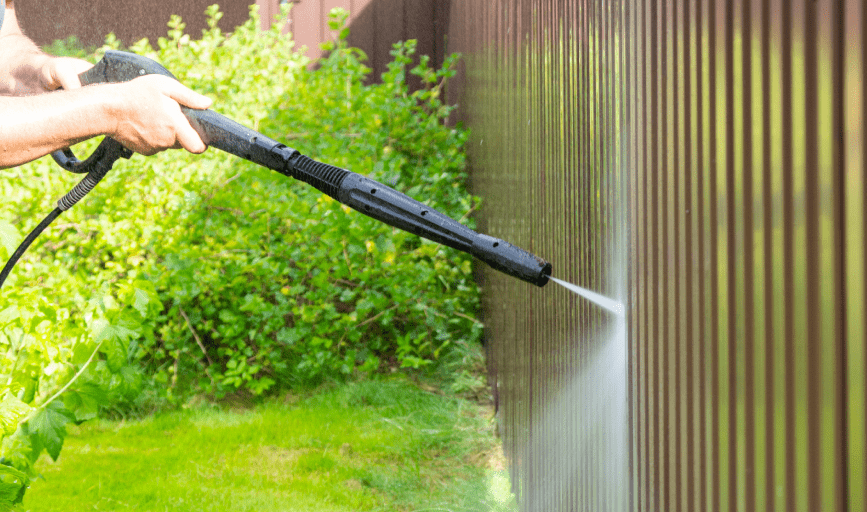 FENCE PRESSURE WASHING